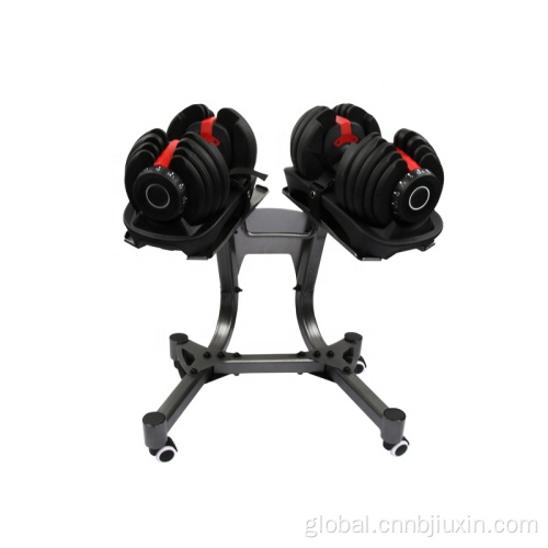 China Hot selling dumbbells that can quickly adjust 12-level weight gaining fitness essential home exercise dumbbells Factory